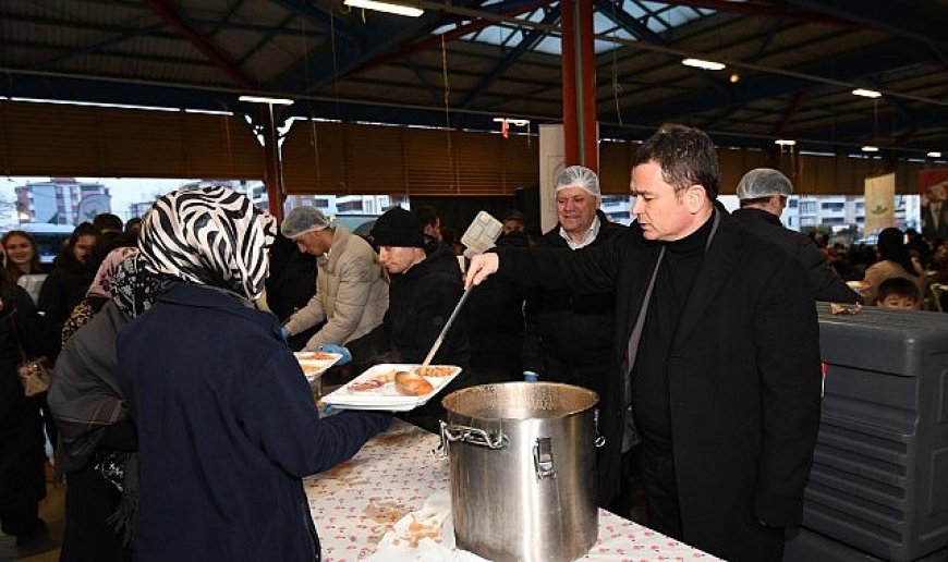 Osmangazi’de Gönül Sofrası Hamitler Mahallesi’nde Kuruldu