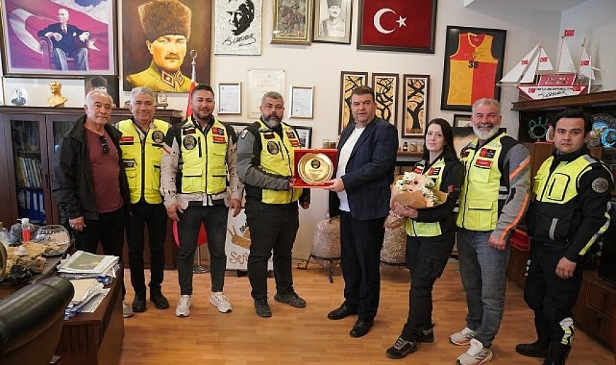 RİEDER Kulübü’nden Başkan İsmail Yetişkin’e teşekkür ziyareti