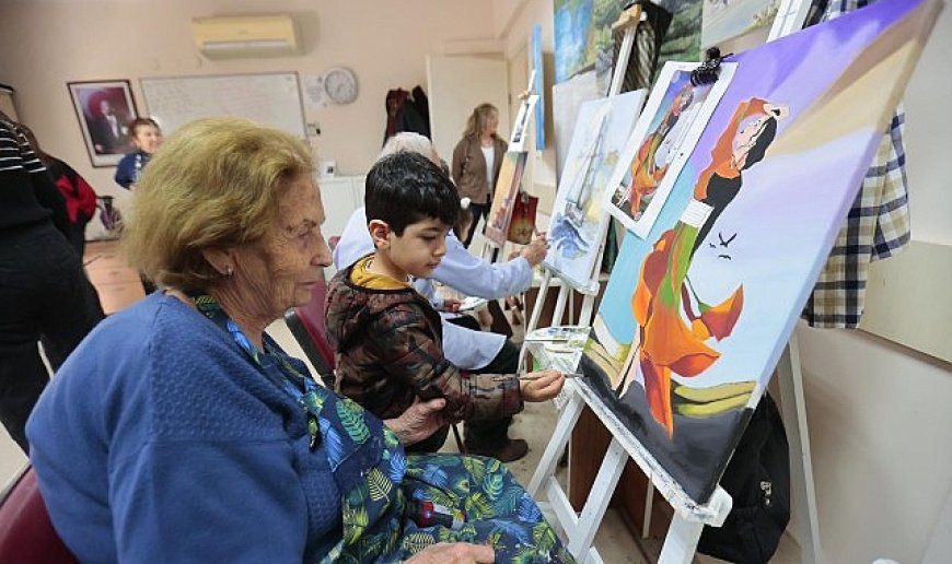 Konak’ın İleri Yaş Merkezi’nde bayram neşesi