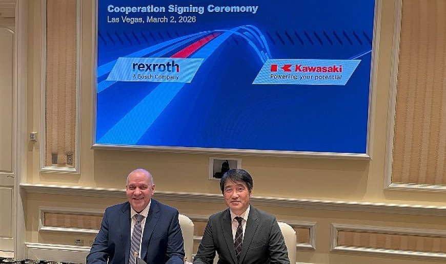 Bosch Rexroth ve Kawasaki’den Dev İş Birliği: Otonom   Makineler ve Hidrojenle Geleceğin Şantiyeleri Şekilleniyor