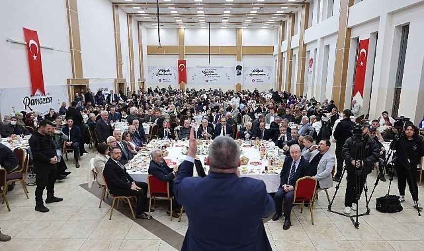 Başkan Özarslan Tunceli, Malatya, Erzincan ve Elazığlılarla İftar Sofrasında Buluştu