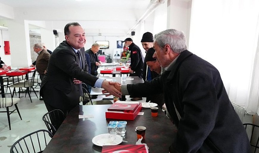 Başkan Dutlulu’dan Huzurevine Bayram Ziyareti