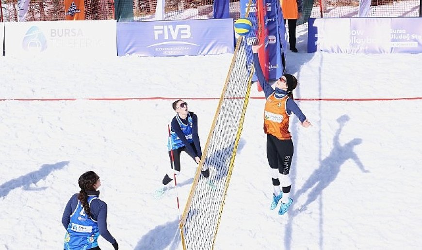 Osmangazi Belediyesi Kar Voleybolu Dünya Turu’na Ev Sahipliği Yapıyor