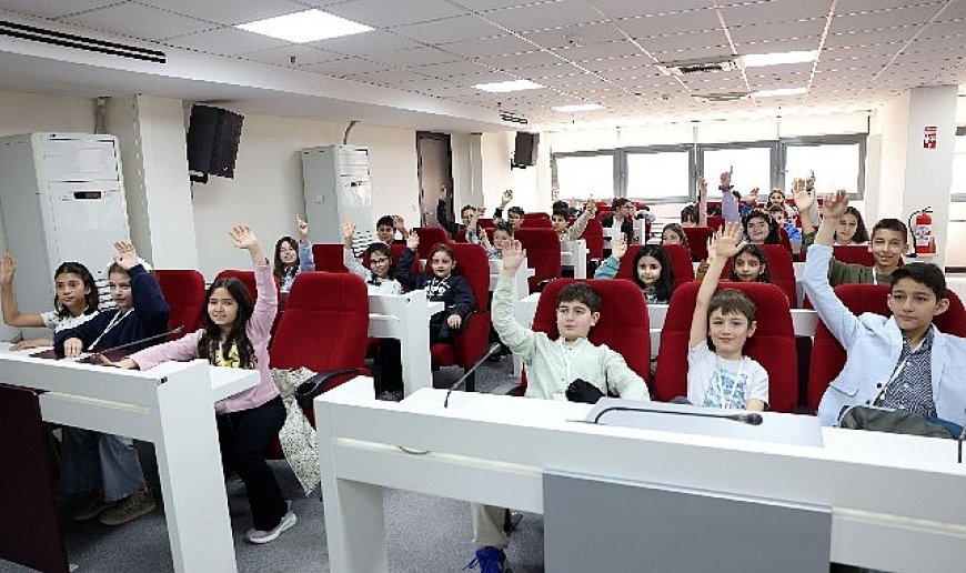 Çankaya'da Çocuk Meclisi Kuruldu