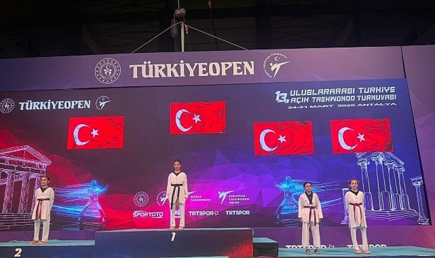 Başkan Altay Bronz Madalya Kazanan Melek Su’yu Tebrik Etti