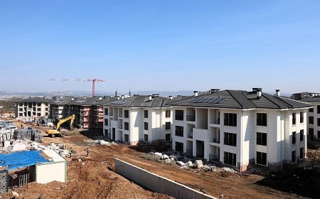 Kartepe Kent Konut Evleri’nde kaba inşaat tamam