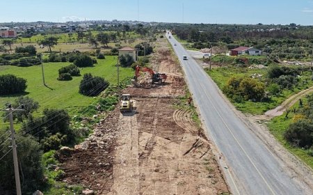 Başkan Çerçioğlu’ndan Akbük’te Yol Yenileme Çalışması