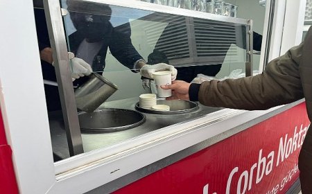Çorba ikramı Manisa yoluna ulaştı