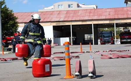 Antalya itfaiyesinin taze kanları göreve hazır