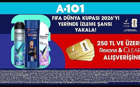 A101’de Alışveriş Dünya Kupası Heyecanına Dönüşüyor