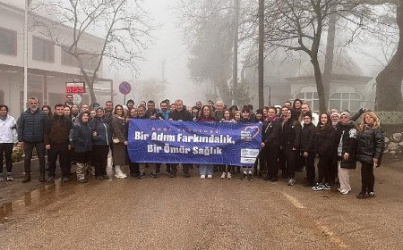 Nilüfer Belediyesi ve ONKODAY’dan kansere karşı farkındalık yürüyüşü