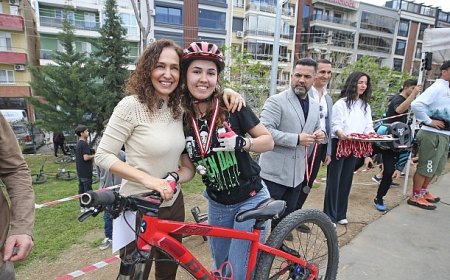 Karşıyaka’da heyecan dolu pump track yarışı!
