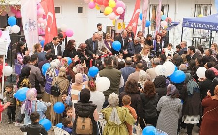 KEDV, Antakya Belediyesi iş birliği ile yeni bir merkez daha açtı