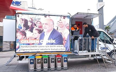 Canik'te Atığı Getirene Nakit İade