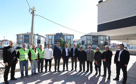 Yeni Mahalle’de 11 Sokakta Tretuvar Çalışması Sürüyor