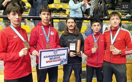 Kahramankazan’ın Genç Karatecileri Türkiye Üçüncüsü Oldu!