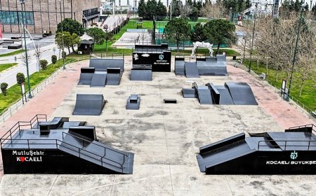 Sekapark’ta Skate Park yenilendi, parkur tam not aldı