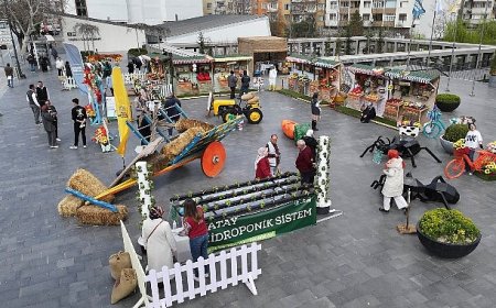 Konya Büyükşehir’in Tarım Haftasına Özel Hazırladığı Stantlar İlgi Görüyor