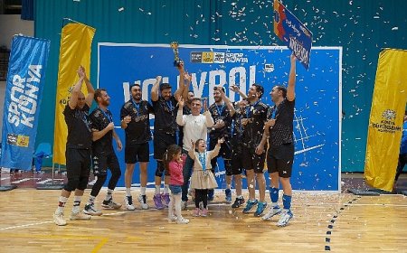 Konya Büyükşehir Kurumlar Arası Voleybol Turnuvası Tamamlandı