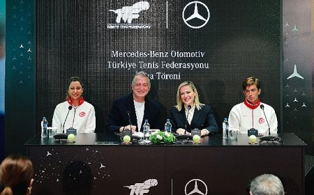 Mercedes-Benz Otomotiv, Türkiye Tenis Federasyonu’nun Ana Sponsoru Oldu
