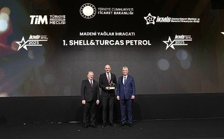 Shell&Turcas, Madeni Yağ İhracatında 10 Yıldır Zirvede