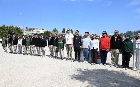 Yeşilay Küçükler Yıldızlar Türkiye Petank Şampiyonası Kemer’de başladı