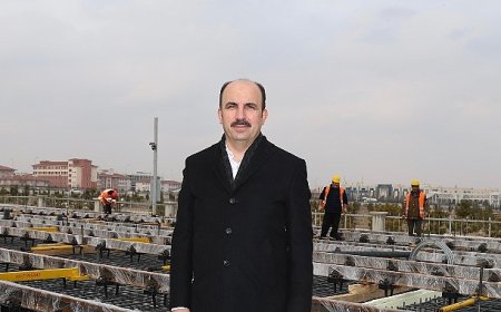 Başkan Altay, Stadyum-Şehir Hastanesi Tramvay Hattı’nda Yoğun Mesainin Sürdüğünü Açıkladı