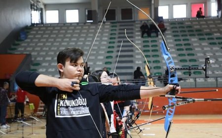 Spor Festivalinde Öğrenciler Okçuluk Maharetlerini Yarıştırdı