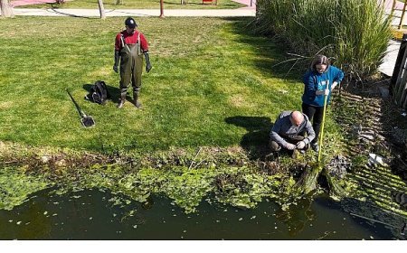 İzmit Millet Bahçesi’nde su göletine bilimsel çalışma