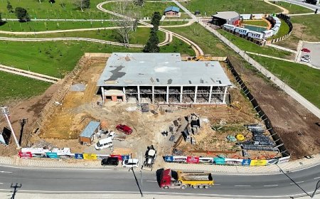 Gebze İtfaiye Hizmet Binası’nda ilerleme yüzde 60