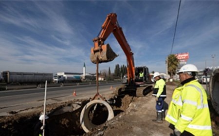 Menemen Türkelli’de su baskınlarına kalıcı çözüm