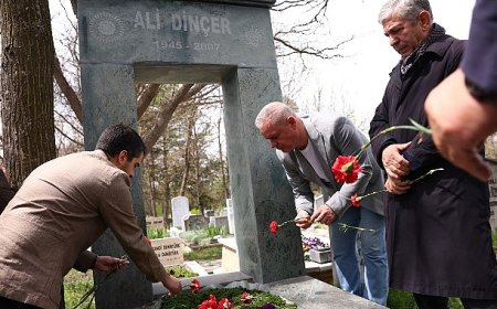 Efsane Başkan Ali Dinçer Mezarı Başında Anıldı