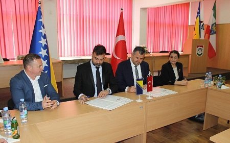 Saray Belediyesi ile Vares Belediyesi kardeş oldu