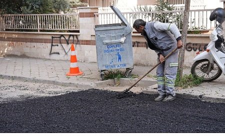 Salihli Belediyesi Altyapı Çalışmaları Nedeniyle Bozulan Yollarda Onarım Çalışmalarına Başladı