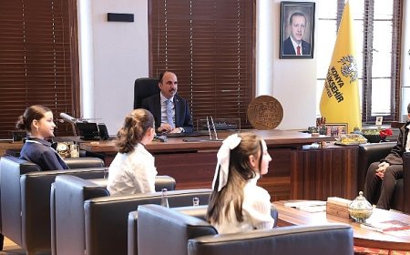 Başkan Altay, Çocuk Meclisi ve Gençlik Meclisi Üyeleriyle Buluştu