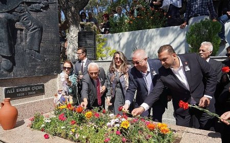 Sanatçı Ali Ekber Çiçek Edremit’te anıldı