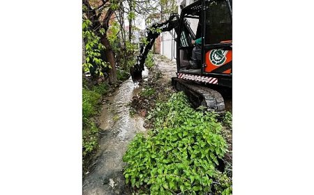 Cerrah’ta 5 Km’lik Sulama Kanalı Temizlendi