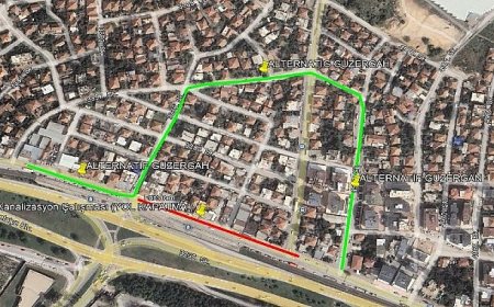 Antalya Bulvarı yan yolunun bir kısmı trafiğe kapatılacak