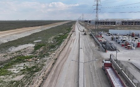 Başkan Altay, Sanayi Bölgesinde Trafik Yükünü Rahatlatacak 15 Kilometrelik İki Yeni Caddede İncelemelerde Bulundu