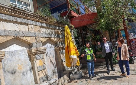 Maltepe’nin tarihi mirası “Feyzullah Efendi Çeşmesi” yenileniyor
