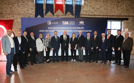 Ege Maden İhracatçıları Birliği’nde yeni dönem start aldı