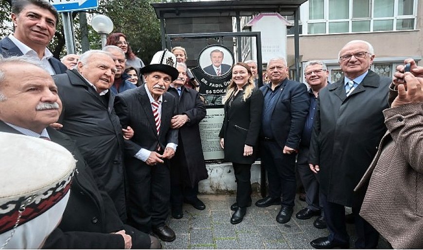 Konak’tan vefa örneği: Dr. Fadıl Ünal’ın adı Güzelyalı’da ölümsüzleşti