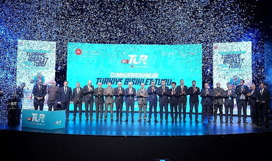 61. Cumhurbaşkanlığı Türkiye Bisiklet Turu’nun 2026 rotası ve takımların tanıtımı yapıldı