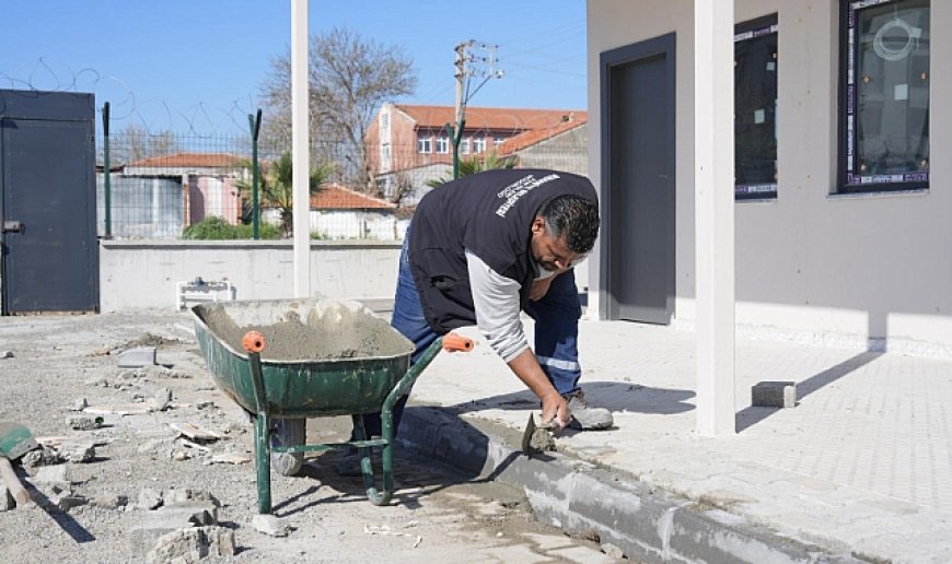 Burhaniye Belediyesi Fen İşleri Ekipleri Çalışmalarını Kesintisiz Sürdürüyor