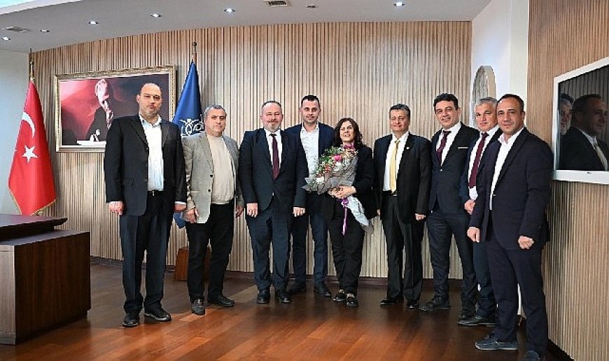 Başkan Çerçioğlu'na Nazilli Şoförler ve Otomobilciler Odası'ndan ziyaret