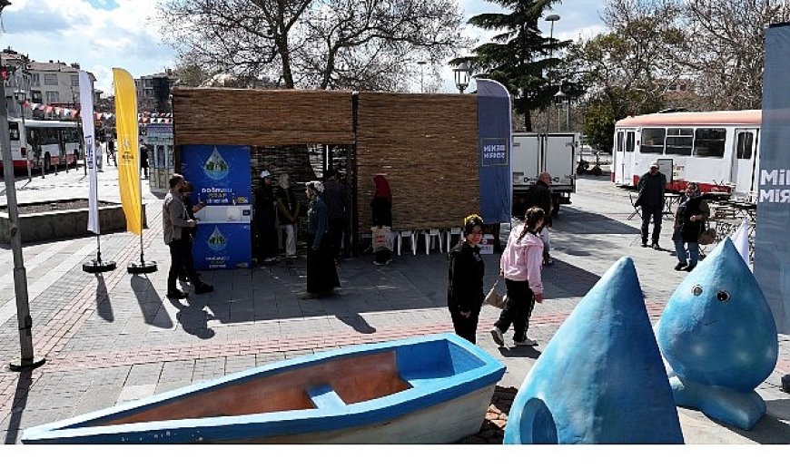 KOSKİ Tarım Haftası’nda Açtığı Stantta Su Tasarrufu Bilgilendirmesi Yapıyor