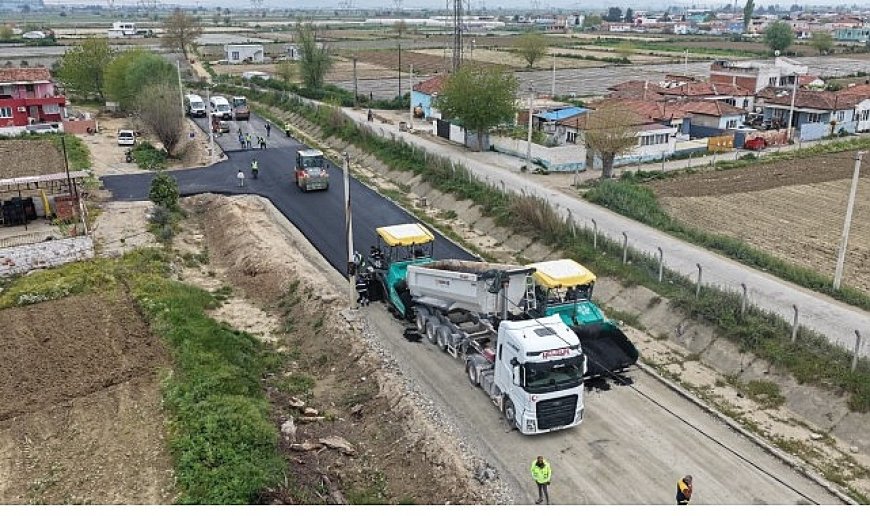 Başkan Çerçioğlu Tüm İlçelerde Ulaşım Yatırımlarını Sürdürüyor