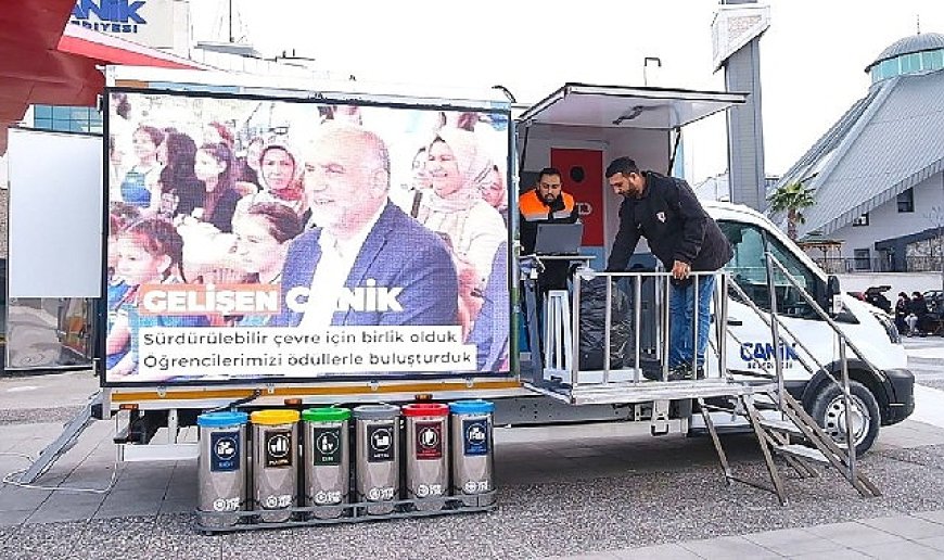 Canik'te 5 Ton Atık Geri Dönüşüme Kazandırıldı 