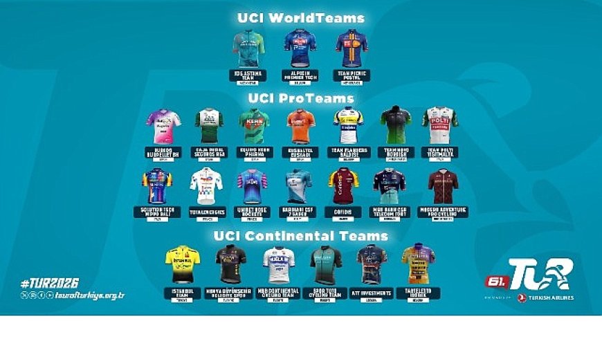Dünya bisikletinin yıldızları Türkiye yollarında…