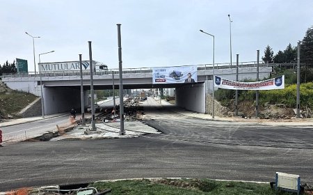 Vatan Caddesi kavşağında çalışmalar tamam
